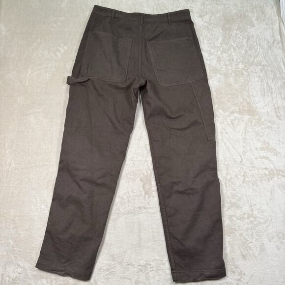 YMC Painter Trousers Pants Men’s Size 30 Brown Carpenter Baggy Denim $230 - Picture 5 of 9